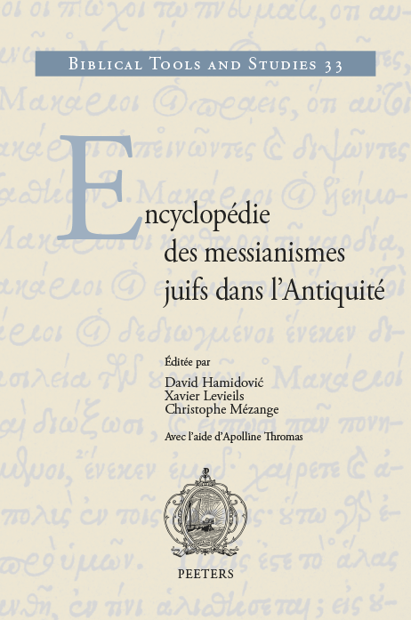 Encyclopédie des messianismes juifs dans l'Antiquité